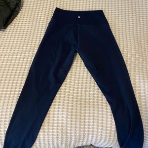 Navy Lululemon leggings
